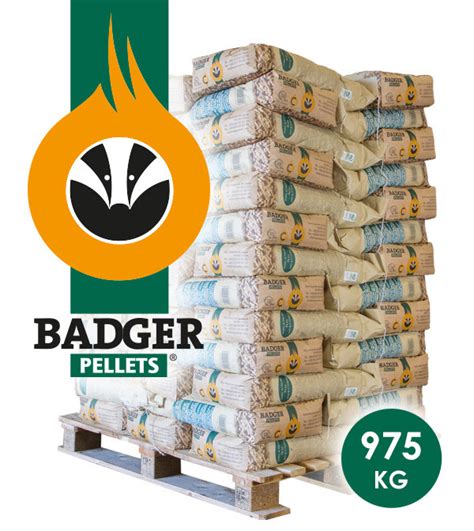 Pallet Badger Pellets 65 Zakken X 15 Kg 975 Kg Kopen Ron S