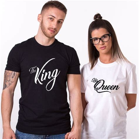 Enjoythespirit Couple Unisex Tshirt King And Queen T Shirt Funny