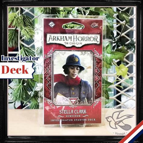 Arkham Horror Lcg Stella Clark Investigator Starter Deck Boardgame