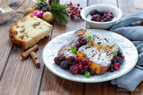 French Toast Di Panettone Con Frutti Di Bosco Ricetta Golosa E