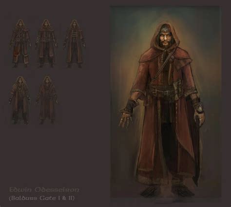 2 Art Edwin Odesseirion Wizard Concept Outfit Baldur S Gate Fan