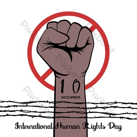 International Human Rights Day Black Fist Png Images Psd Free