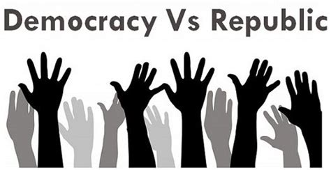 Difference Between Democracy And Republic With Comparison Chart Key Differences