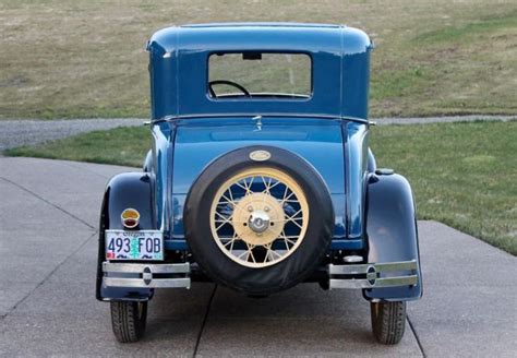 Ford Model A Deluxe Rumble Seat Coupe Beautifully Restored Runs