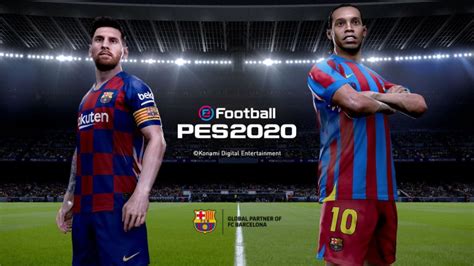 Pes Announced Messi Ronaldinho Cover Stars Trailer Stadiums