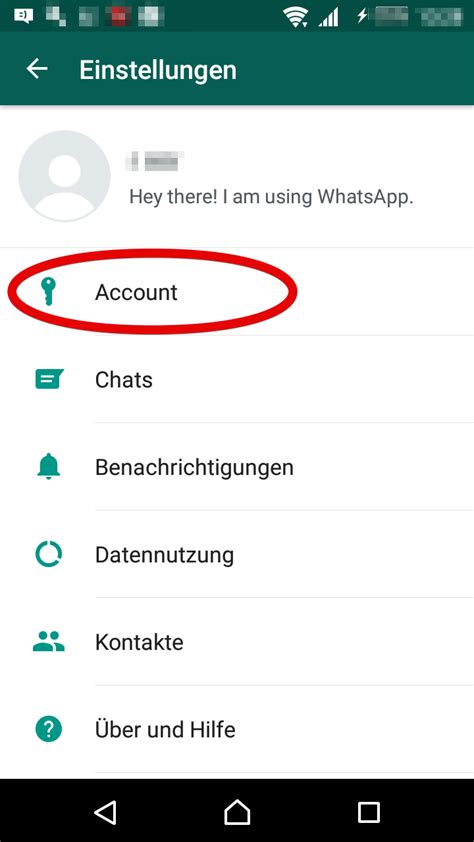 Nase Voll Whatsapp Konto L Schen Android Mobilsicher De