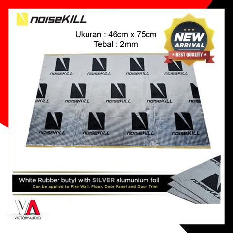 Jual Peredam NoiseKILL NK 60S Ukuran 46cm X 75cm Tebal 2mm Rubber Butyl