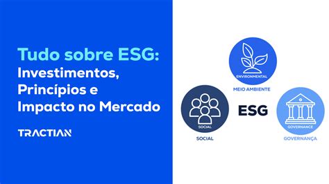 Esg O Que é Investimentos Pilares E Impacto No Mercado