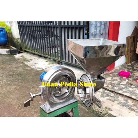 Jual Mesin Penepung Jagung Disk Mill Ffc 15 Stainless Steel Shopee