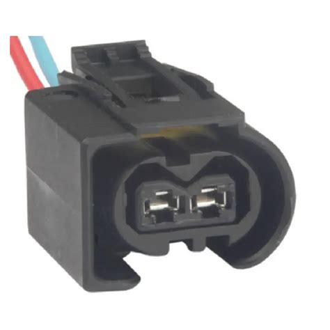 Só Injeção Eletrônica Conector Chicote 2 vias do Bico Injetor FORD