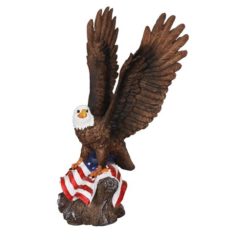 Exhart Garden Sculpture Bald Eagle Garden Statue Outdoor Decoration