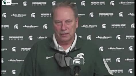 Tom Izzo Postgame Press Conference Michigan State 81 Illinois 72