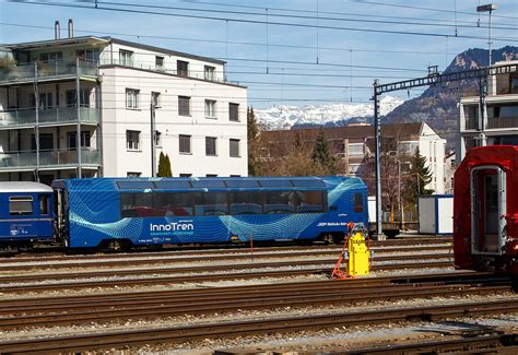 Der 4 Achsige Panoramawagen Meetingwagen RhB A WSp 59101 Inno Tren