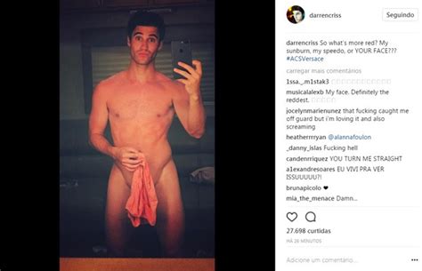 Uau Ex ator de Glee posta nude e deixa fãs eufóricos Quem QUEM News