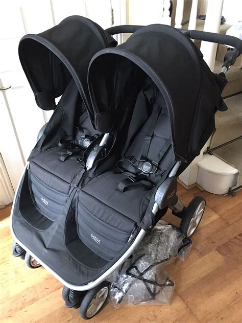 Britax B Agile Double Twin Tandem Duo Buggy Pushchair Folding From