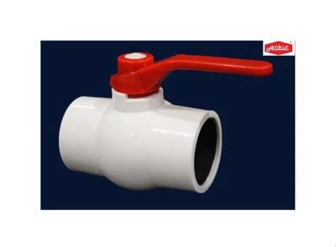 Pvc White Long Handle Ball Valve At Rs 134piece हैंडल बॉल वाल्व In Ahmedabad Id 2853598103873