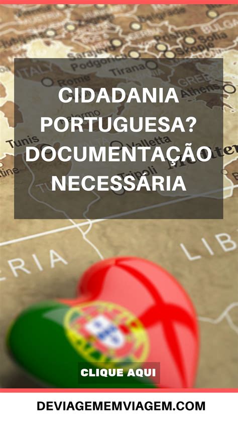 Cidadania Portuguesa Documenta O Necess Ria Portugal