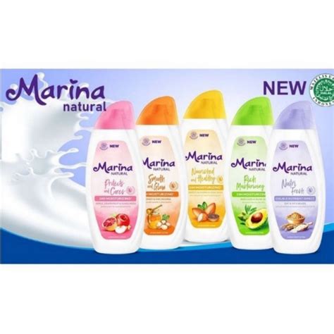 Jual Marina Natural Hand And Body Lotion 95 Ml Dan 190 Ml Shopee Indonesia