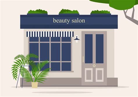 100000 Beauty Salon Exterior Vector Images Depositphotos