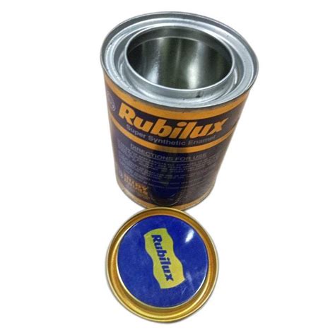 Cylindrical Ml Paint Tin Containers For Packaging At Rs Piece In