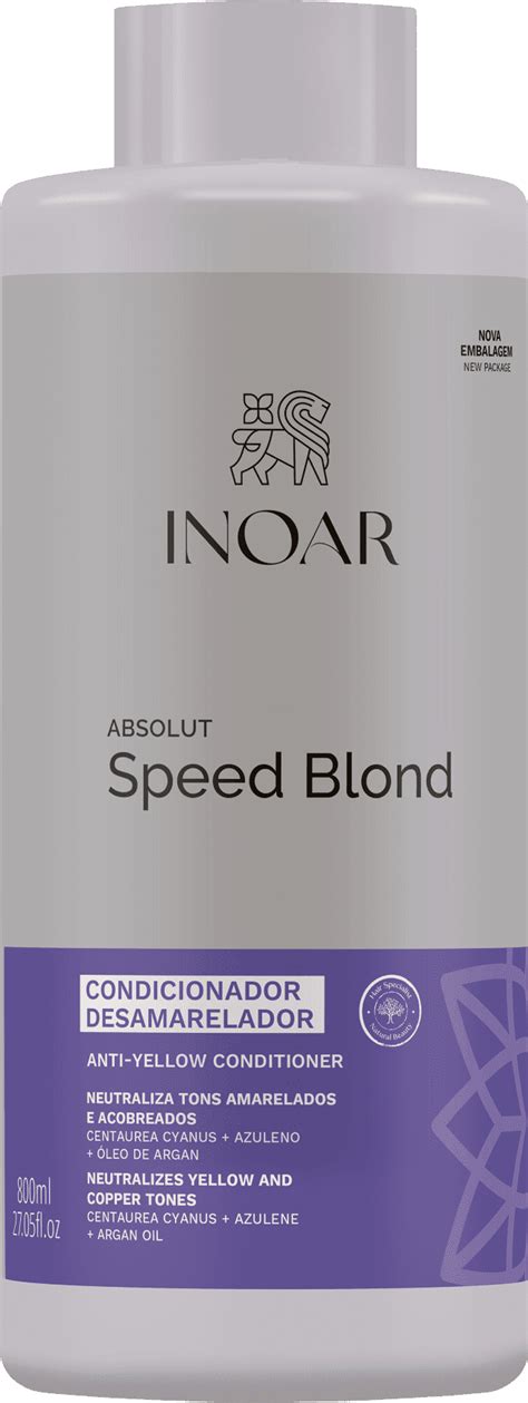 Condicionador Inoar Absolut Speed Blond Beleza Na Web