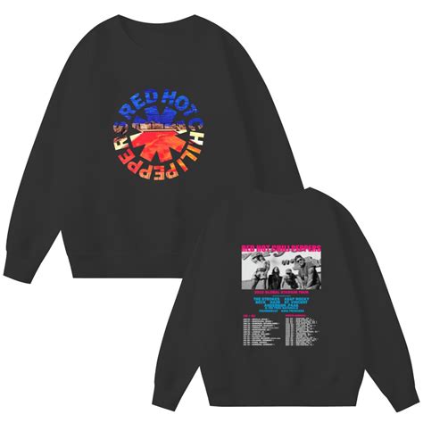 Red Hot Chili Peppers World Tour Double Sided Sweatshirts Sold By Chirag Agarwal Sku