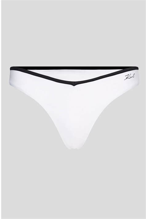 Karl Dna Bikini Bottoms With Constrast Binding Tiffany Boutique Cyprus