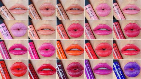 Nyx Soft Matte Lip Cream Swatches - Communauté MCMS