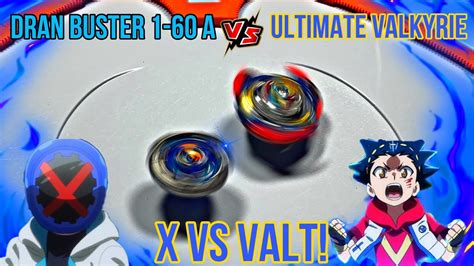 Crossover Battle Ultimate Valkyrie Vs Dran Buster A Beyblade