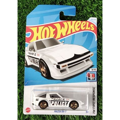 HOT WHEELS MAZDA RX POLICE POLICE Shopee Malaysia
