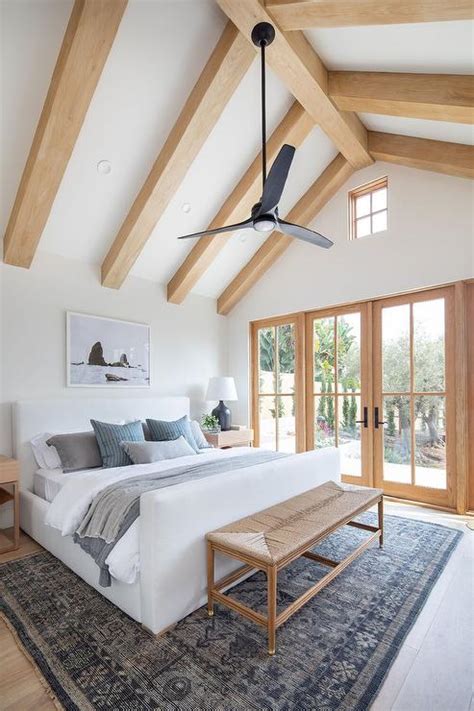 Vaulted Ceiling With Wooden Beams Shelly Lighting