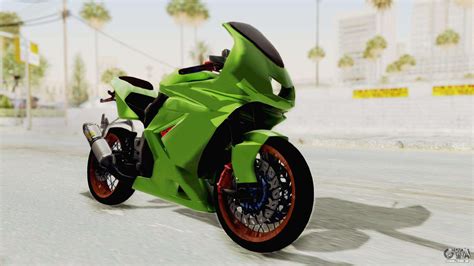 Kawasaki Ninja 250R Asian Style Para GTA San Andreas