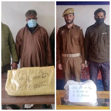 Two Drug Peddlers Arrested In Kulgam