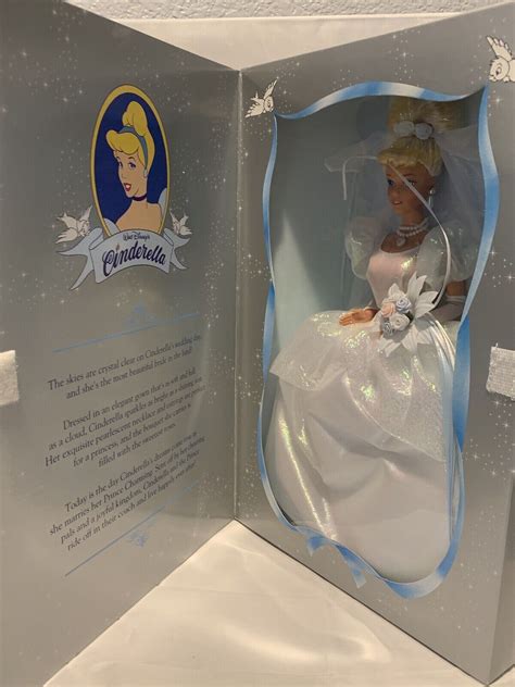 Walt Disney Wedding Cinderella Barbie Doll 1995 074299142321 EBay