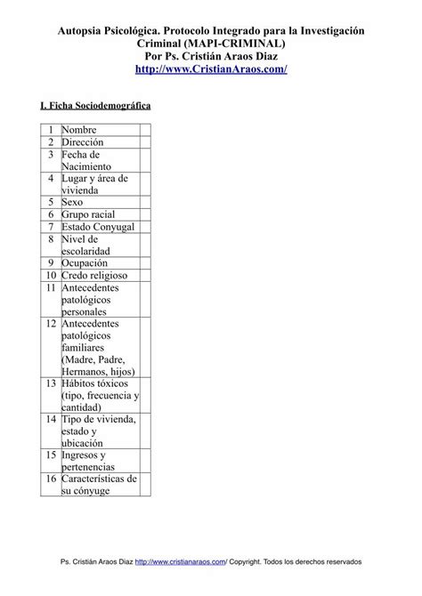 PDF Autopsia Psicológica Protocolo Integrado para la PDF file8