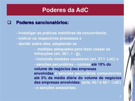 Ppt O Regime Jurídico Da Concorrência Em Portugal A Autoridade Da