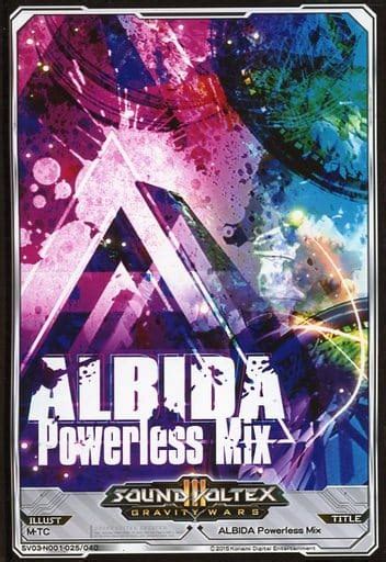 駿河屋 Sv03 N001 02540 ノーマル ：albida Powerless Mix（アニメ・ゲーム）