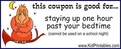 Stay Up Late Coupon