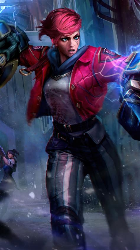 Arcane Jinx Netflix Series Lol Art K Hd Wallpaper Rare Gallery