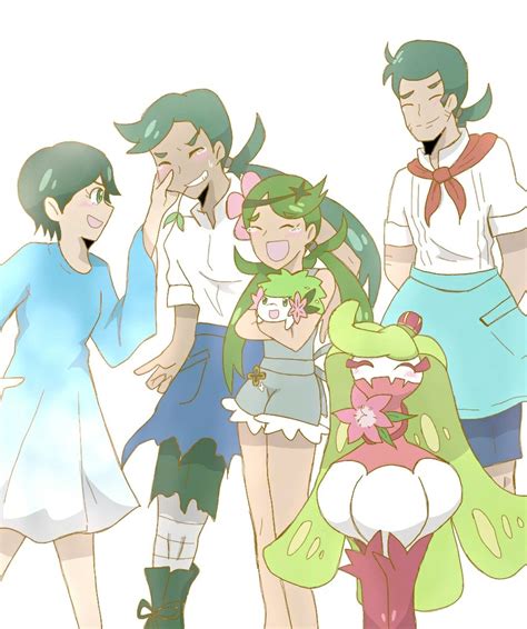 Mallow Shaymin Tsareena Ulu Mallows Mother And 1 More Pokemon