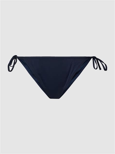 Tommy Hilfiger Bikini Hose Mit Schn Rung Marine Online Kaufen