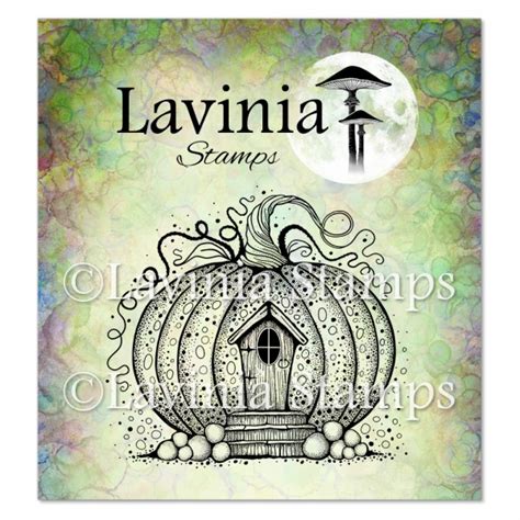 Lavinia Stamps Tampon Clear Pumpkin Lodge Lav818 Le Scrap De Marianne