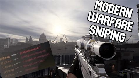 What 200 Hours Of Sniping Looks Like In Modern Warfare Youtube