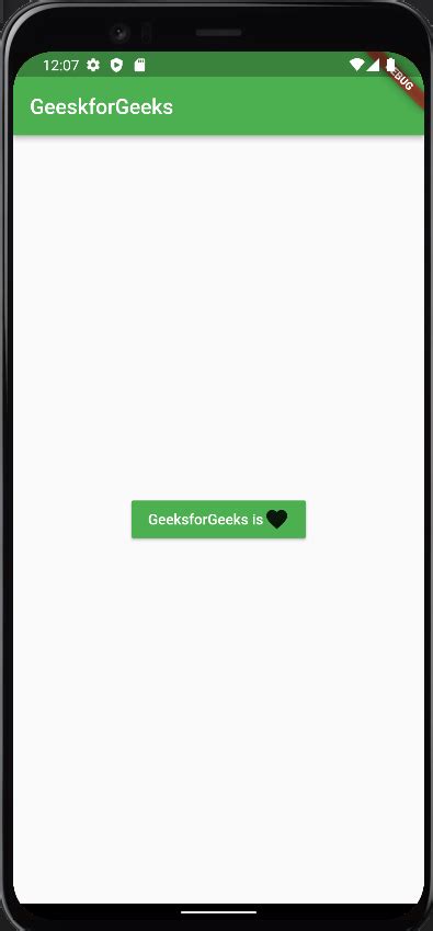 Flutter Working With Material Button GeeksforGeeks