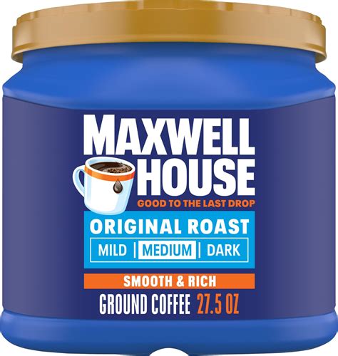 Amazon Maxwell House Oz Ground Coffee Medium Original Roast