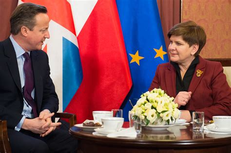 Spotkanie premier Beaty Szydło z premierem Davidem Cameron Flickr