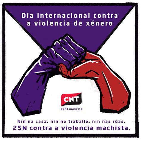 N Contra La Violencia Machista Confederaci N Nacional Del Trabajo