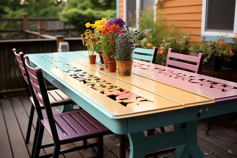 Comment faire pour rénover une table de jardin en plastique