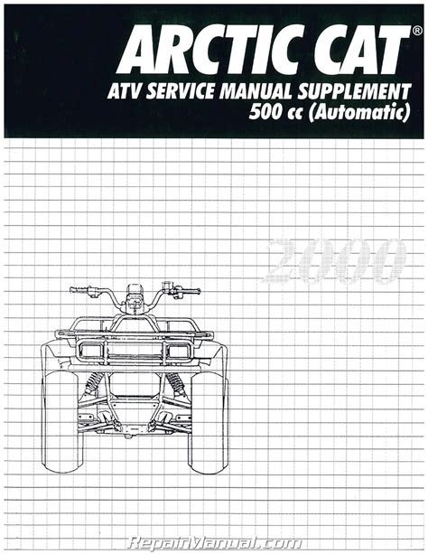 Arctic Cat Automatic Service Manual Supplement