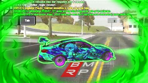 GTA SAMP TREINANDO DRIFT BMRP YouTube